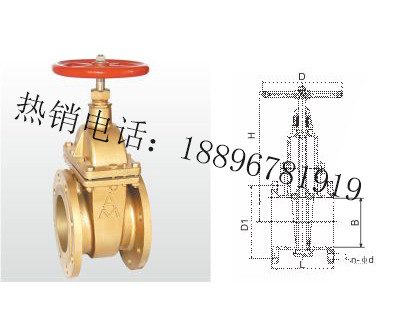 苏州Z45W-16T/Z45W-10T 黄铜法兰闸阀