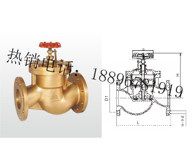 南通J41W-16T/J41X-16T 黄铜截止止回两用阀