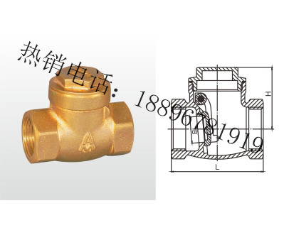 宁波H14W-16T 青铜止回阀