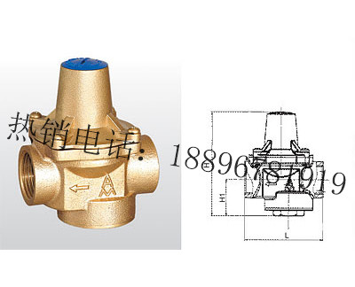 苏州Y12X-16T 黄铜可调式减压阀