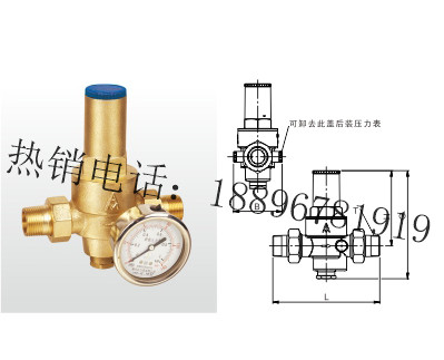 南昌Y22X-16T 黄铜可调式减压阀