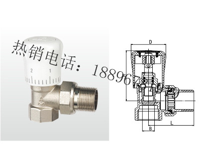 JNTT-N 黄铜暖气直角阀