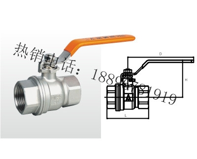 Q11F-20P 不锈钢球阀