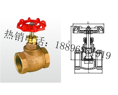 J11W-20T 青铜截止阀